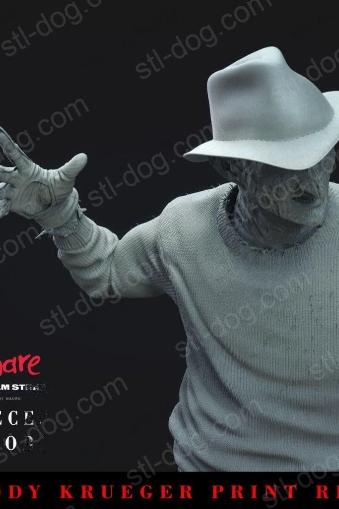 梦魇屠夫(Freddy Krueger) 3D打印图纸